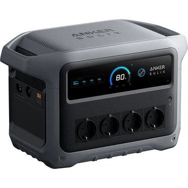 Anker SOLIX C1000 Gen 2 Taşınabilir Güç Kaynağı 2000W - 4.000W Tepe Gücü - 4 Kwh’a Kadar