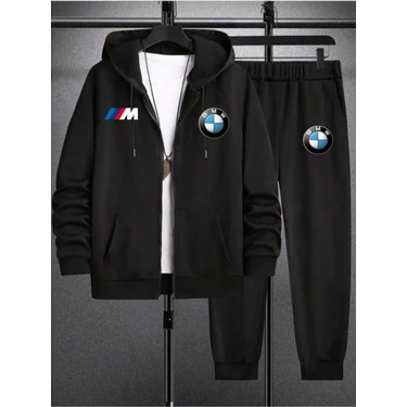 Yoho Sport Unisex Oversize Bmw Sırt Baskılı Ceket & Eşofman