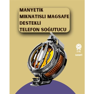 Mobil Oyunlar Için Serinletici Telefon Fanı | Sessiz Çalışma | Geniş Kıskaçlı