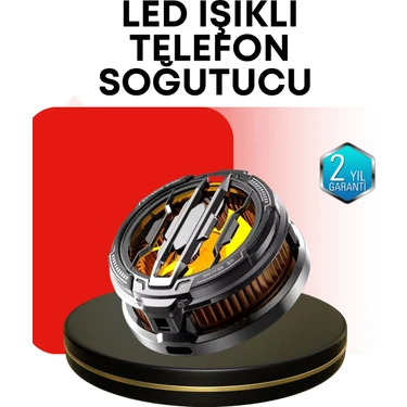 Rgb Işıklı Sessiz Fanlı Telefon