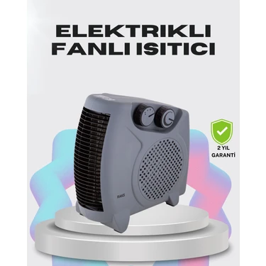 Çok Fonksiyonlu Fanlı Isıtıcı Isıtma Soğuk Hava Üfleme