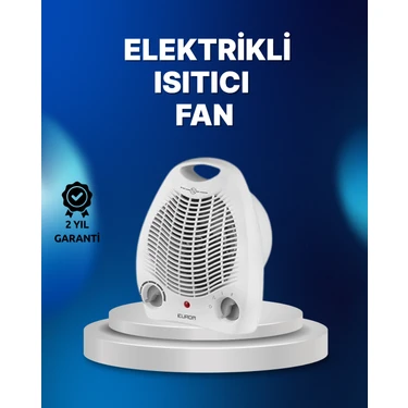 Mini Elektrikli Isıtıcı – 2000W Güç Fanlı Isıtma 3 Isı