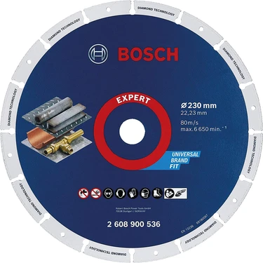 Bosch Expert 230 mm Elmas Metal Kesme