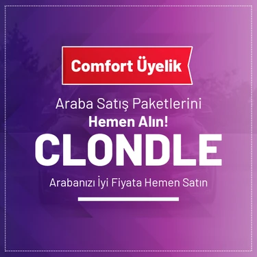 Clondle Araba Satış Comfort Üyelik