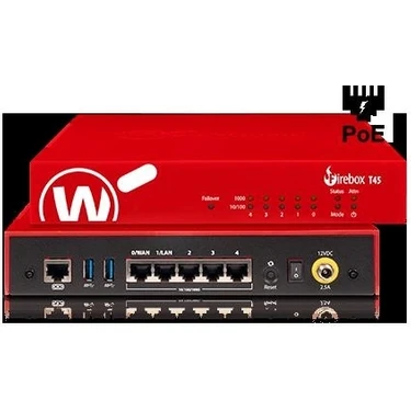 Binbir Göz Bilgisayar Watchguard Fırebox T45-POE + 3 Yıl Lisans Ucretsız Kurulum