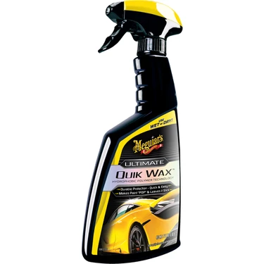 Meguiar's Ultimate Quik Wax 473 ml Yeni Polimer Teknolojili Yüksek Boncuklanma Etkili Hızlı Cila