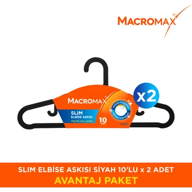 Macromax Slim Askı 10X2 - 20