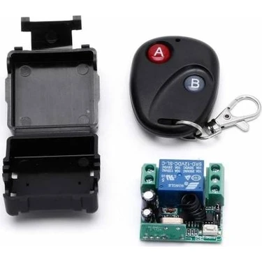Alfa Rf Uzaktan Kumandalı Röle Kartı 433MHZ Garaj Kepenk Oto 12V 10A Alıcı