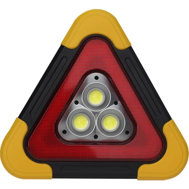 kzy mobilyal Powermaster HB-7709 Solar Şarj Üçgen Cob Aydınlatma Park