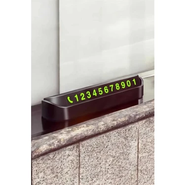 Aesco Mey Ithalat® Numaralık Araç Içi Araba Araç Park Numaratör Telefon Numarası