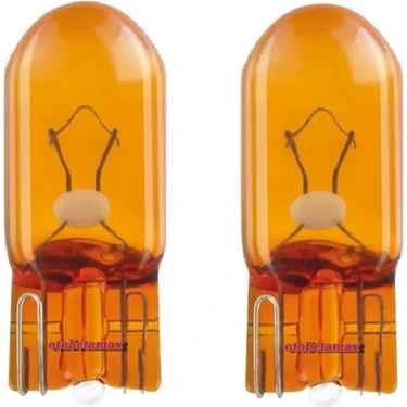 Narva Wy5w 12v. T10 5w Dipsiz Sarı Ampul 17169 2
