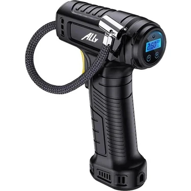 My Best Store Ally 120W Kablosuz Basınç Göstergeli Mini Hava Popmpası KOMPRESÖRST-5007C-(5775 -