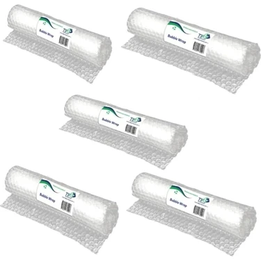 Balonlu Naylon Sargı 5 Adet 33 cm En 5 Metre Boyunda Havalı Eşya Koruma Ambalaj Pat Pat 5'