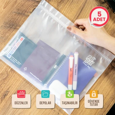 Palpak Travel Bag / Kilitli Seyahat Poşeti -