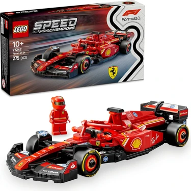 Speed Champions Ferrari Sf-24 F1 Yarış Arabası 77242 – 10 Yaş ve Üzeri Kız ve Erkek Çocukları Için
