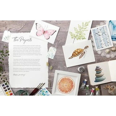 Watercolor For The Soul: Simple Painting Projects For Beginners, To Calm, Soothe And