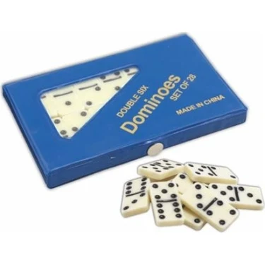 Tinky Winky Star Melamin Domino Taşı Çantalı Domino Seti Orta