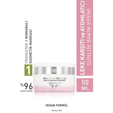 Yves Rocher Bright Botanical-Leke Karşıtı, Aydınlatıcı, Ton Eşitleyen Günlük Bakım