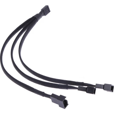Alfais 4303 Fan Çoklayıcı Y Pwm Kablosu 4 Pin Switch 3 Pin 3