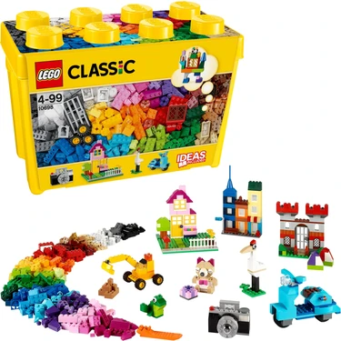 LEGO® Classic LEGO® Büyük Boy Yaratıcı Yapım Kutusu 10698 - 4 Yaş & Üzeri Çocuklar için Yaratıcı
