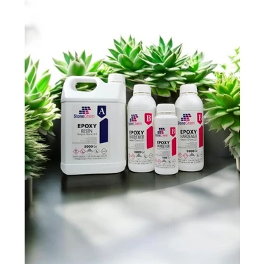 Stonechem Ultra Şeffaf Epoksi Reçine 7,5 kg(SÜPRİZ