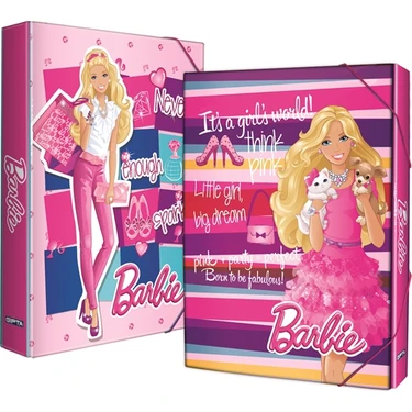 Gipta Kutu Klasör 25X35 Barbie