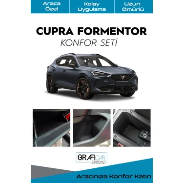 Graficar Cupra Formentor Konfor Seti- Iç Trim Kumaş Kadife Kaplama-Ses Izolasyon Amaçlı