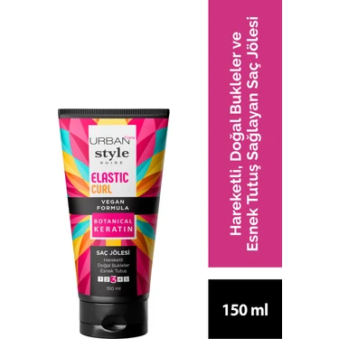URBAN Care Style Guide Elastic Curl Saç Jölesi 150 ml Vegan Formül ile Belirginleştirici
