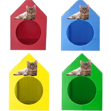 Özekim Su Geçirmez Plastik Kedi Evi