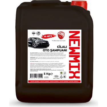 Newmix Cilalı Oto Şampuanı 5