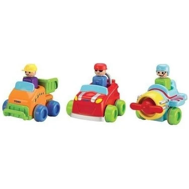 Ergün Collection 1012 Tomy Toomies Renkli Araçlar +12