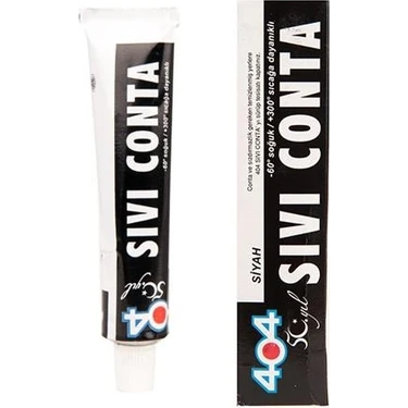 404 Sıvı Conta Siyah 80 gr