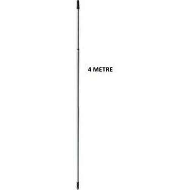 Fatih Bahçe Teleskopik Metal Fırça Sapı 4 Metre Uzayan