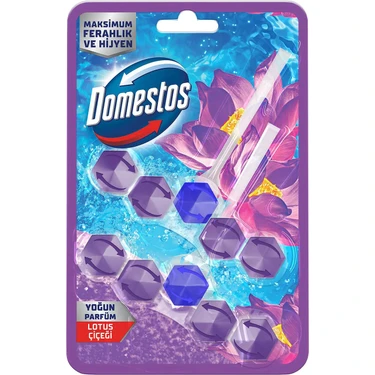 Domestos WC Blok Yoğun Parfümlü Lotus Çiçeği