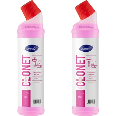 Diversey Taskı Clonet Extra - Banyo Temizleyici ve Kireç Çözücü 750ML 2