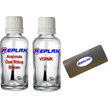 Replax Ford Courier 7VTAWWA Buz Beyaz Rötuş Boyası+Vernik+Rötüş
