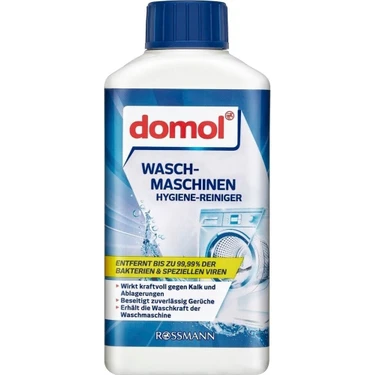 Domol Çamaşır Makinesi Hijyenik Temizleyici 250 ml Sıvı Deterjan Kireç ve Tortu