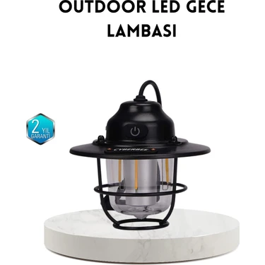 MidasTech Outdoor Retro Kamp Işığı Uzun Ömürlü Pil Taşınabilir Suya Dayanıklı