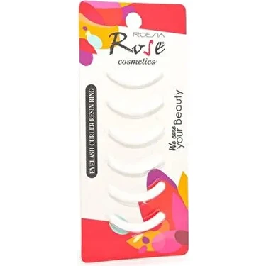 Rose 6'lı Kirpik Kıvırıcı Yedeği - Kirpik Kıvırma Makası Yedek