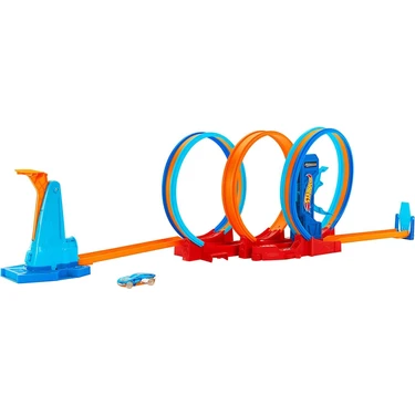Hot Wheels Ultra Hots Çılgın Çember Yarışı Seti