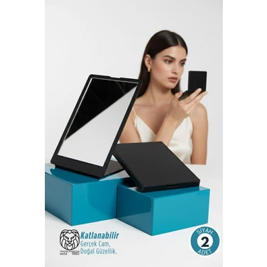 Transformacion Katlanabilir İkili Cep Aynası Seti – Ultra Net Cam & Ergonomik Kompakt Tasarım