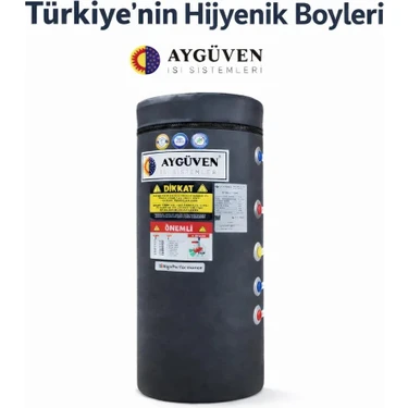 Aygüven 160 Lt Tek Serpantinli Boyler ( Termometreli   Anot Çubuklu Rezistans Girişli