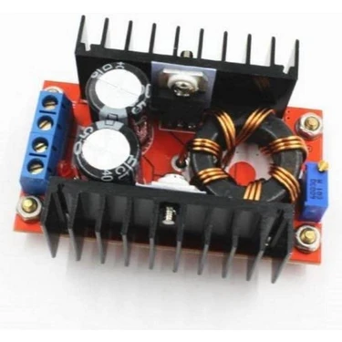 Delixa Sanec Dc 150W 10A Boost Converter Voltaj Yükseltici Regülatör
