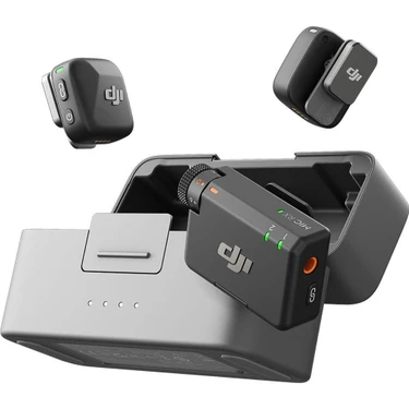 DJI MIC MINI (2TX +1 RX +CHARGING CASE) | DJI Türkiye Karacasulu Garantili
