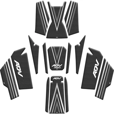 Honda Adv 350 2023-2025 Uyumlu Tank Pad Set