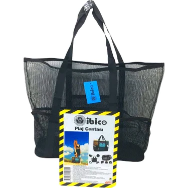 Pileli Store Plaj Çantası Fileli
