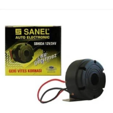 Sanel 12V / 24V Uyumlu Geri Vites Ikaz Kornası