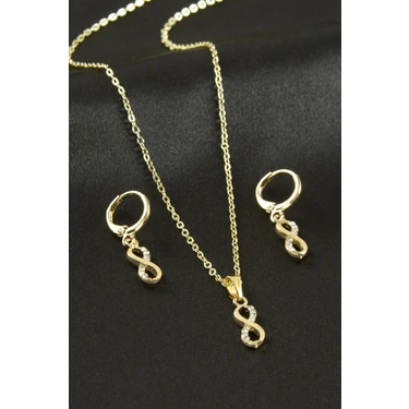 Pileli Store Sonsuzluk Taşlı Set