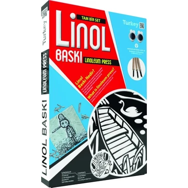 Kumtoys Linol Baskı Seti KM5004 Çocuklar İçin PVC Malzemeden El-Göz Koordinasyonu Geliştirme