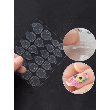 Ocean Şeffaf Tırnak Yapıştırıcısı Sticker 10'lu (240